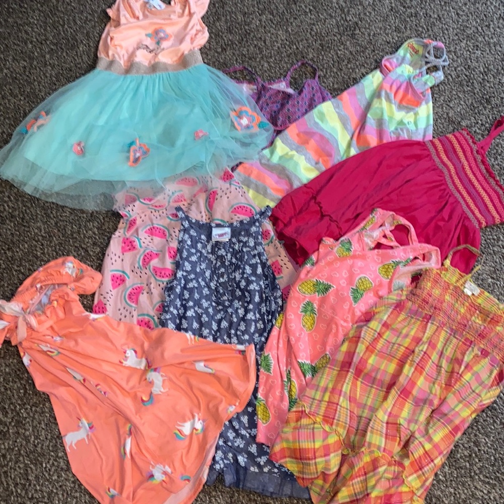 Girls size 6 dress lot